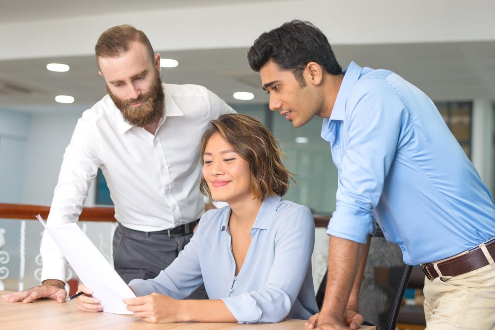 Professional financial planning workspace with budget documents and calculator